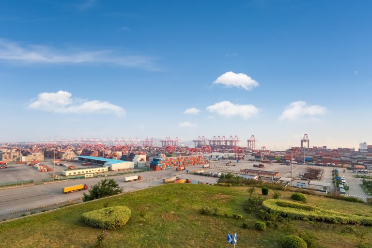 shanghai-container-terminal-against-blue-sky shanghai-container-terminal-against-blue-sky